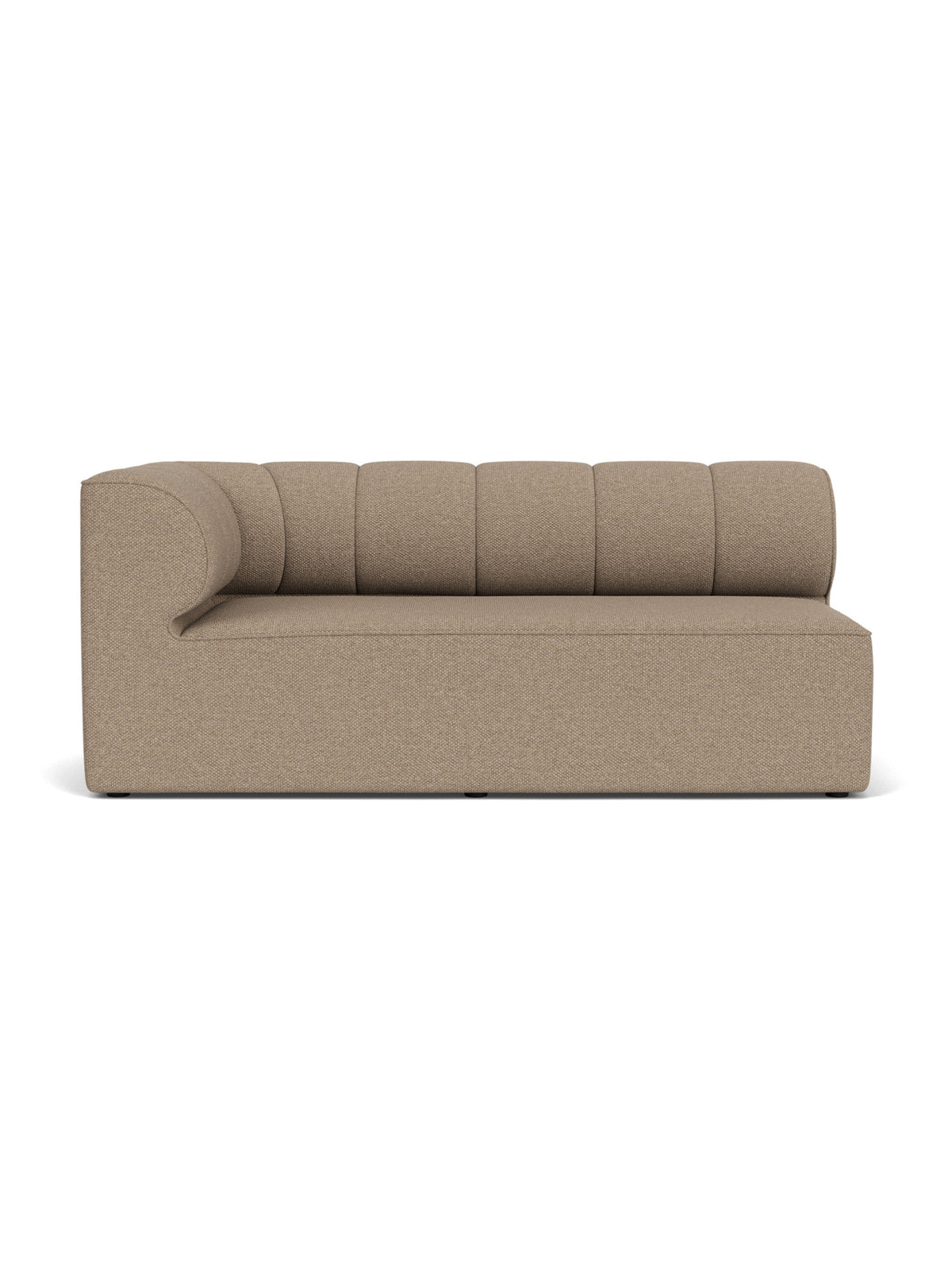 Eave Seamline Modular Sofa by Audo Copenhagen in Left corner, Logan Flint, 86, Corner 172 – product photo