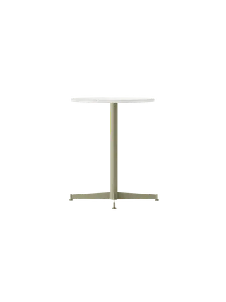 Nook Dining Table van Audo Copenhagen in Ø80 cm, Ivory, Kunis Breccia Stone – productfoto 42 van 47
