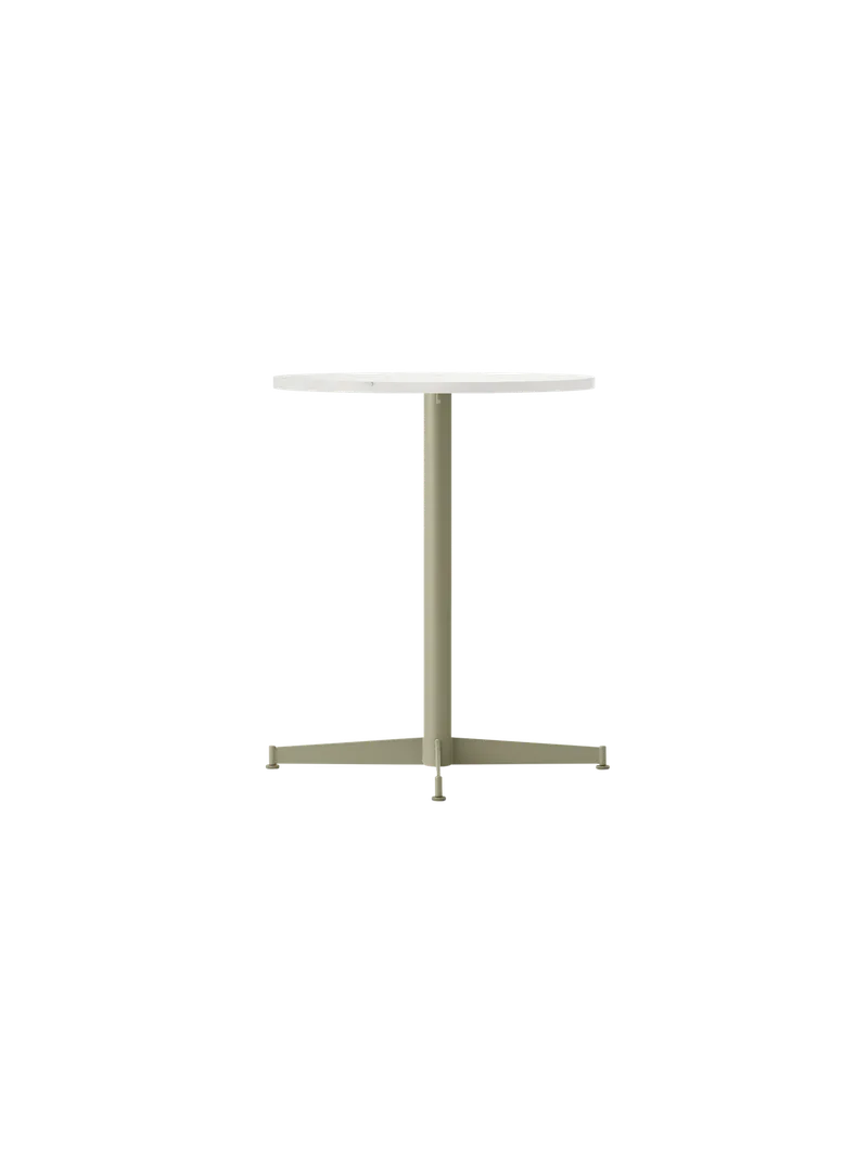 Nook Dining Table van Audo Copenhagen in Ø80 cm, Ivory, Kunis Breccia Stone – productfoto 42 van 47