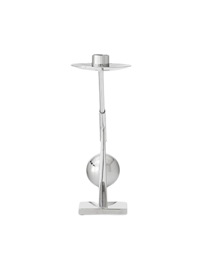 Interconnect Candle Holder, Small van Audo Copenhagen in Stainless Steel – productfoto 12 van 16