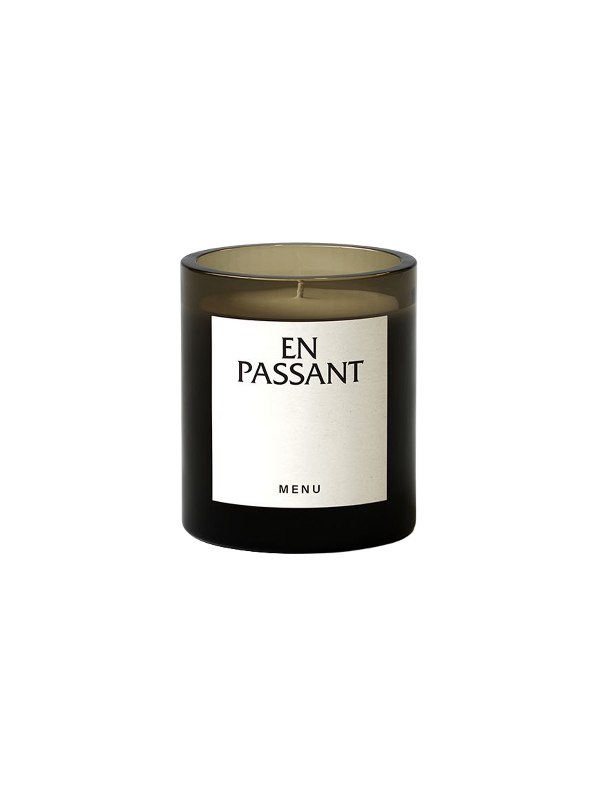Olfacte Scented Candle van Audo Copenhagen in 235 g / Poured glass candle, En Passant – productfoto