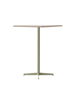 Nook Bar Table van Audo Copenhagen in 70 × 60 cm, Ivory, Kunis Breccia Stone – productfoto 24 van 43