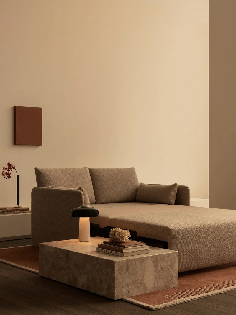 Offset Sofa Bed by Audo Copenhagen in 3 Seater, Logan Flint – interior photo 2 of 4