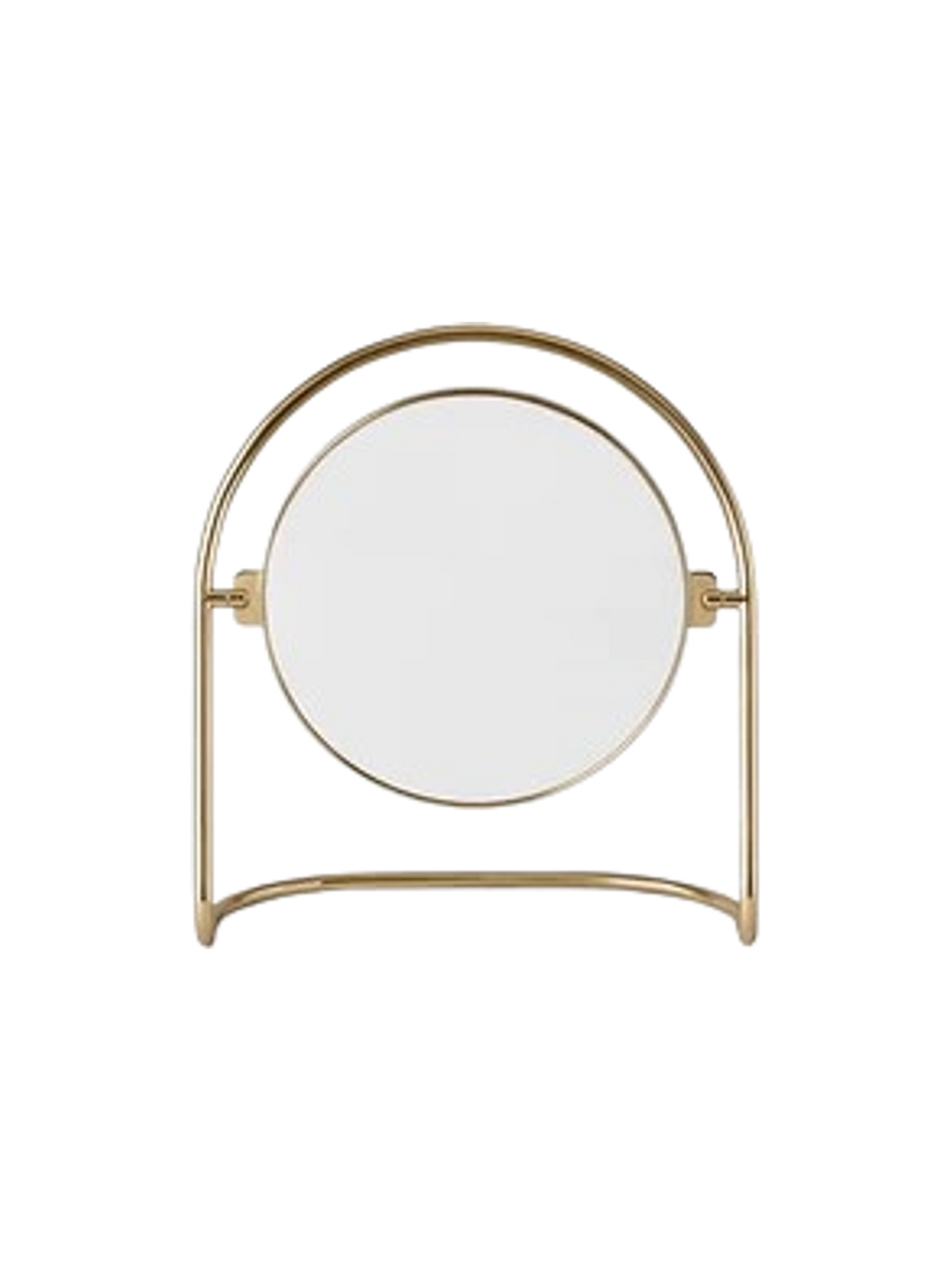 Nimbus Table Mirror de Audo Copenhagen en Polished Brass – photo du produit