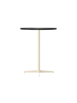Nook Counter Table by Audo Copenhagen in 70 × 60 cm, Ivory, Black Oak Veneer – product photo 1 of 37