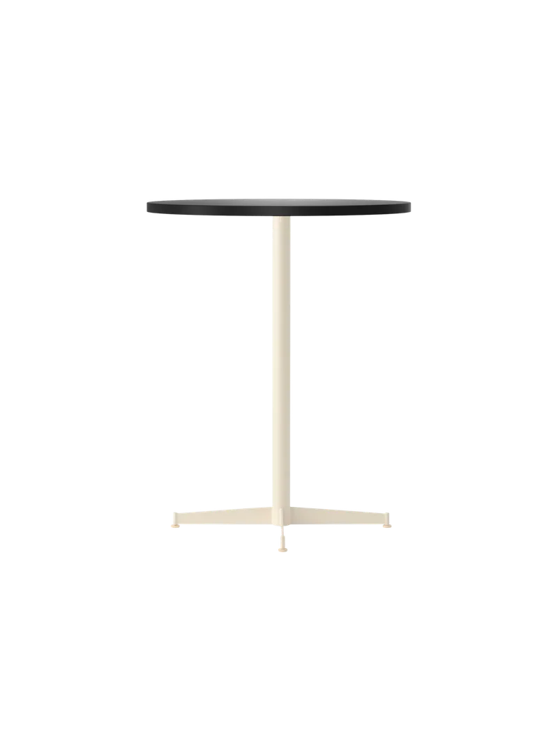 Nook Counter Table by Audo Copenhagen in 70 × 60 cm, Ivory, Black Oak Veneer – product photo 1 of 37