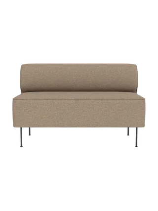 Eave Dining Sofa de Audo Copenhagen en 80 cm, Logan Jasmine, Open section modules – photo du produit 8 sur 18