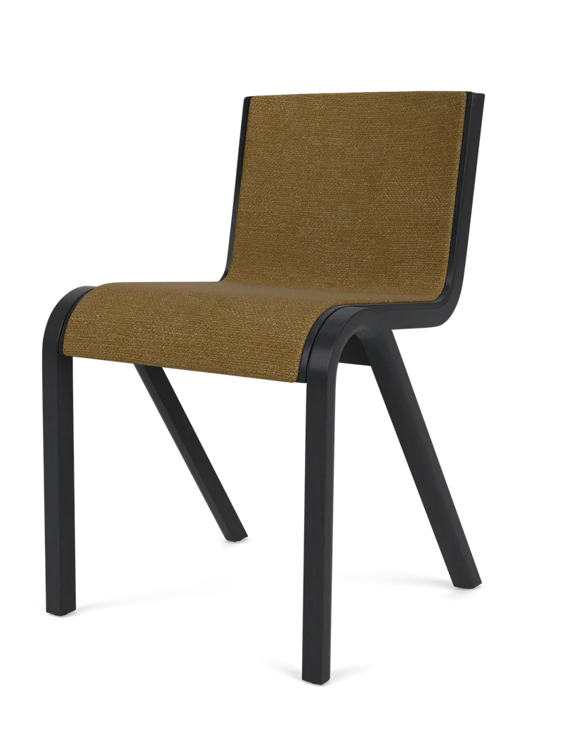 Ready Dining Chair de Audo Copenhagen en Red Stained Oak, Sierra 1001, Front Upholstered – photo du produit 16 sur 19