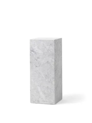 Plinth Pedestal by Audo Copenhagen in Sand Kunis Breccia – product photo 8 of 10