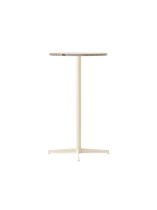 Nook Bar Table van Audo Copenhagen in 70 × 60 cm, Ivory, Kunis Breccia Stone – productfoto 34 van 43