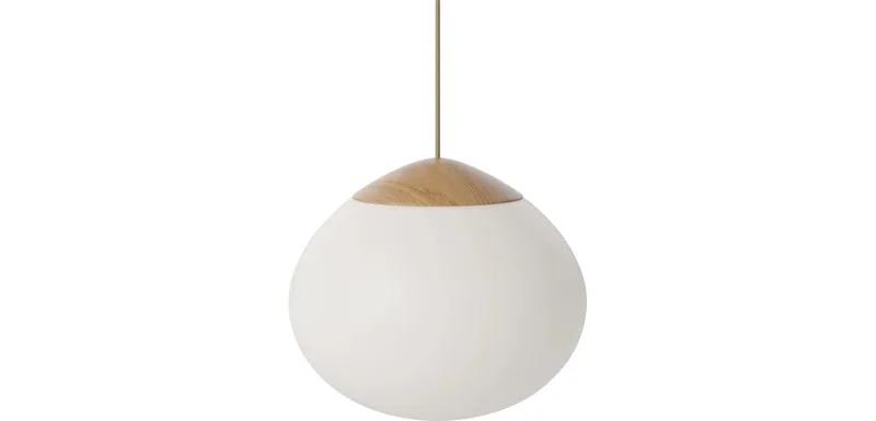 Acorn Hanglamp Ø32 cm Acorn van BOLIA in Gelakt eiken, Massief – productfoto