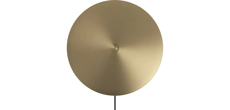 Reflection Wandlamp Reflection de BOLIA en Messing gelakt aluminium – photo du produit
