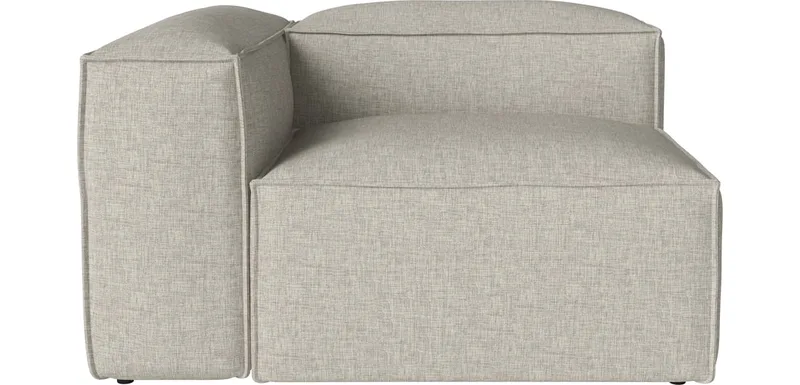 Cosima Combihoek diepte 100 cm - links Cosima von BOLIA in Nantes – Soepel weefsel, Sand – Produktfoto