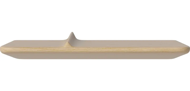 Wave Plank 40 x 22 cm Wave by BOLIA in Witgepigmenteerd geolied eiken, Massief – product photo
