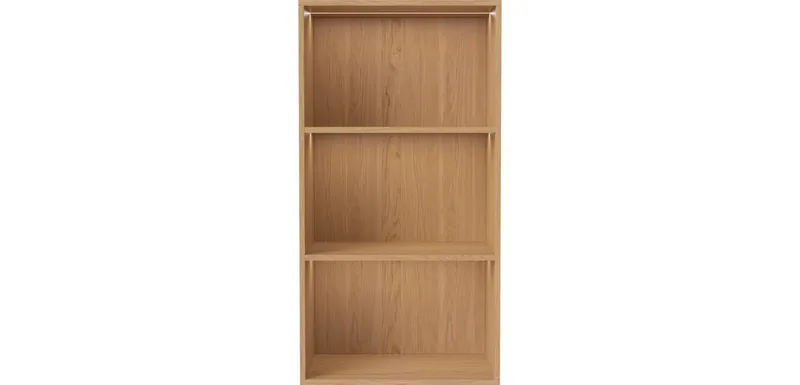 Silent wandmodule met verlichtingscombinatie 01 Silent by BOLIA in Geolied eiken, fineer – product photo