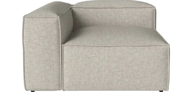 Cosima Kleine Hoekmodule diepte 120 cm - links Cosima de BOLIA en Nantes – Soepel weefsel, Sand – photo du produit