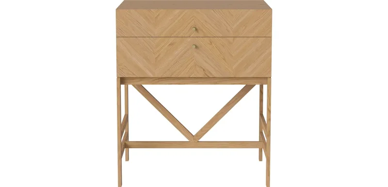 Luxe – 2 lades Luxe by BOLIA in Geolied eiken, fineer – product photo