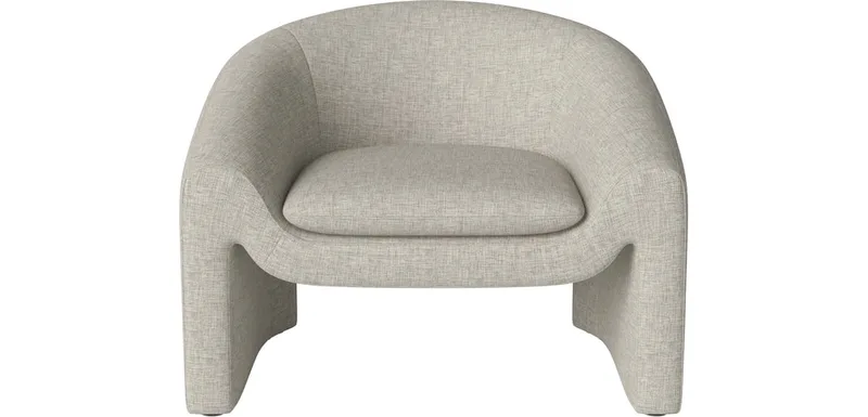 Mielo Fauteuil Mielo by BOLIA in Nantes – Soepel weefsel, Sand – product photo