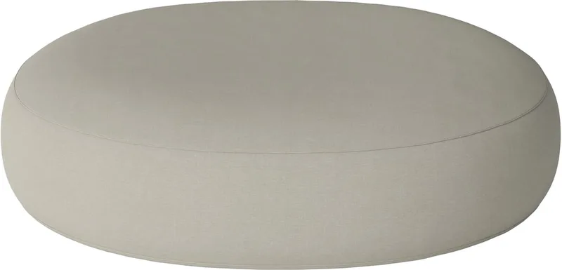 Calm tuinpoef 120 cm Calm de BOLIA en Brezza – Stof voor buitenshuis, Sand – photo du produit