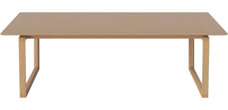 Kuma eettafel Kuma de BOLIA en Geolied eiken, 240 × 100 cm – photo du produit