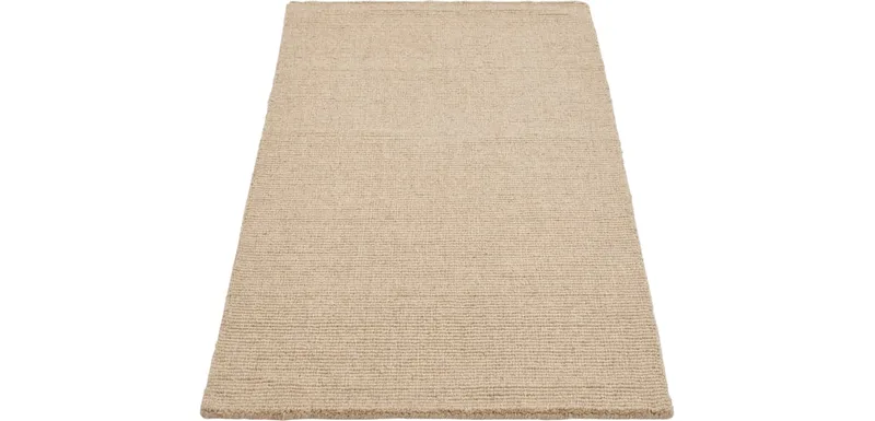 Elysa vloerkleed - loper Elysa by BOLIA in Lichtbeige, 70 × 140 cm – interior photo