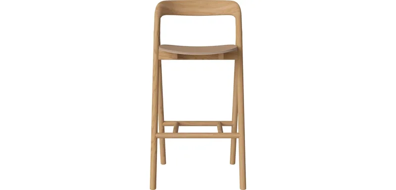 Fenri barstoel Fenri de BOLIA en Geolied eiken, H75 cm – photo du produit