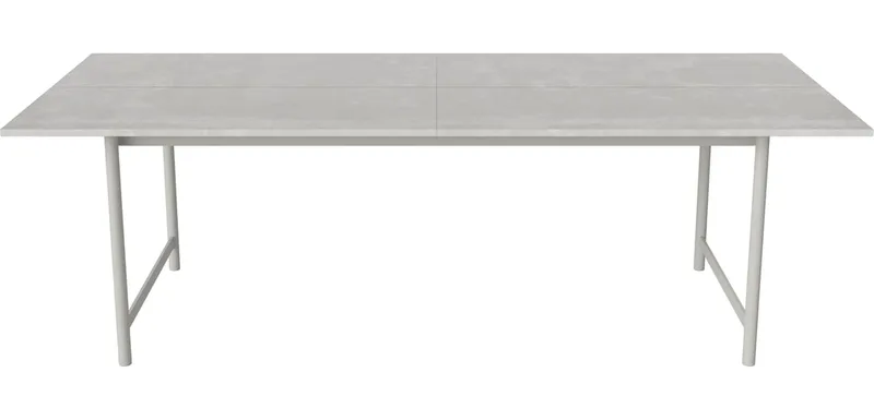 Track tuintafel - beton Track Outdoor by BOLIA in Grijs beton, Grijsgelakt staal – product photo