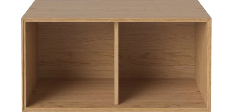 Vega boekenkast - 35x70x35 cm Vega de BOLIA en Geolied eiken – photo d’ambiance