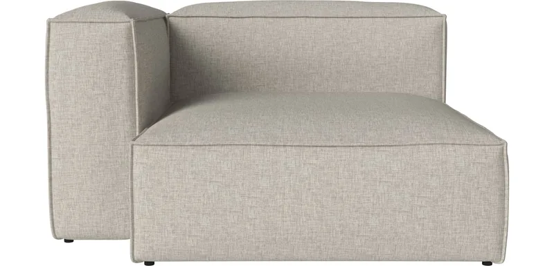 Cosima Nest grote chaise longue - links Cosima by BOLIA in Nantes – Soepel weefsel, Sand – product photo