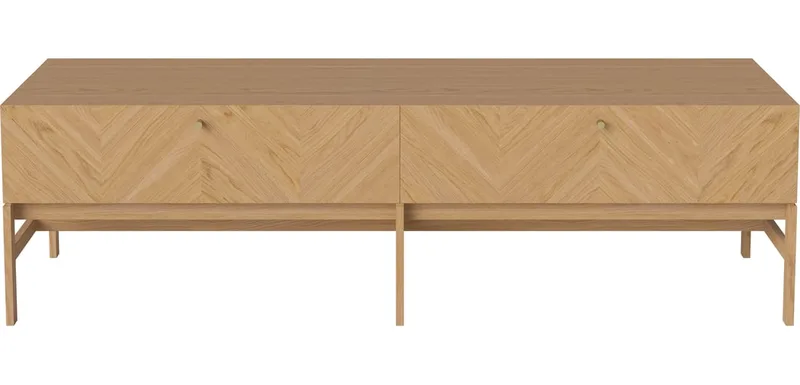 Luxe HiFi – houten deuren Luxe by BOLIA in Geolied eiken, fineer – product photo