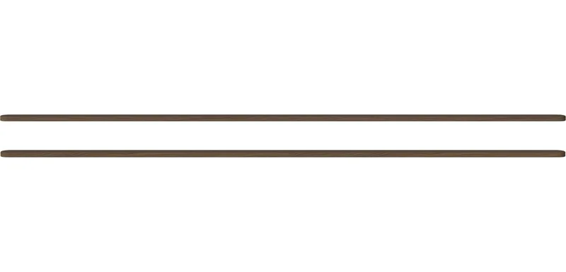 Rigato houten rails hoofdeinde (2 stuks) Rigato van BOLIA in 190 cm – productfoto