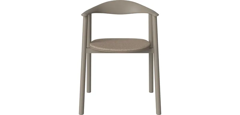 Swing Eetkamerstoel – Colours Edition Swing von BOLIA in Grijsbruin gelakt eiken, Massief – Produktfoto