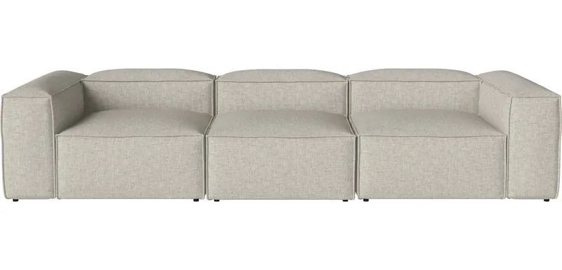 Cosima 3 Modules diepte 120 cm - klein Cosima by BOLIA in Nantes – Soepel weefsel, Sand – product photo