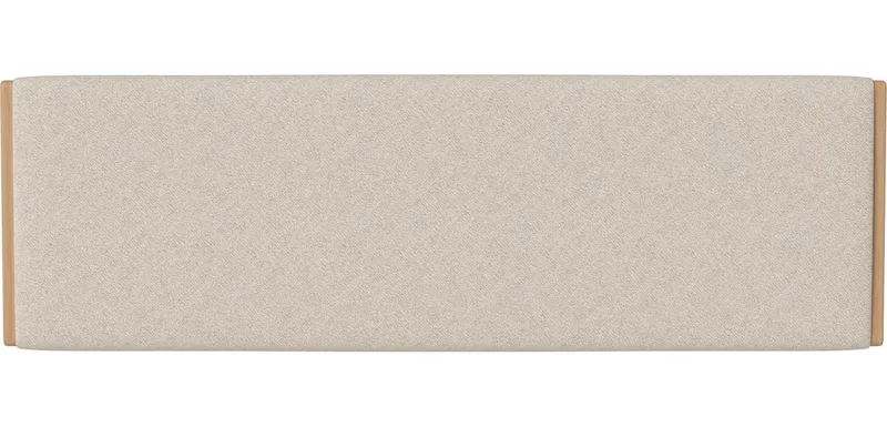 Haven Hoofdeinde 206 cm Haven van BOLIA in Monza – Bouclé en textuur, Beige, Geolied eiken, Massief – productfoto