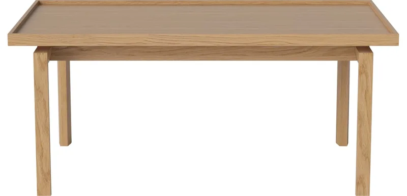 Elton Salontafel 96 x 49 cm Elton by BOLIA in Geolied eiken, fineer, 42 cm – interior photo
