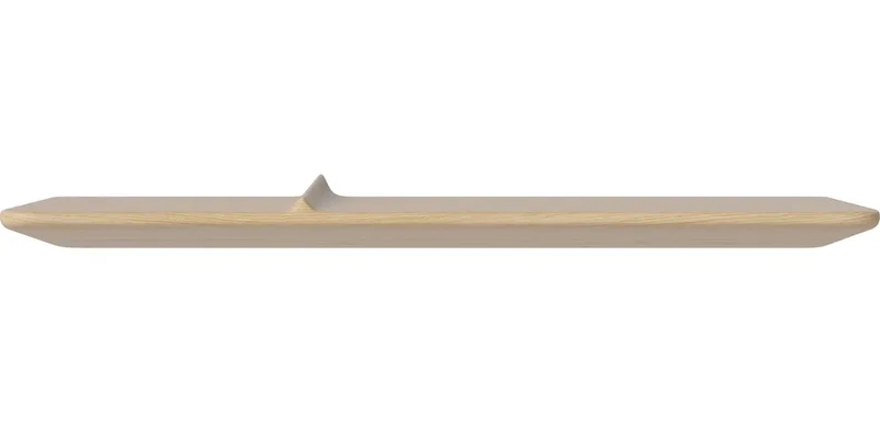 Wave Plank 70 x 22 cm Wave van BOLIA in Witgepigmenteerd geolied eiken, Massief – productfoto
