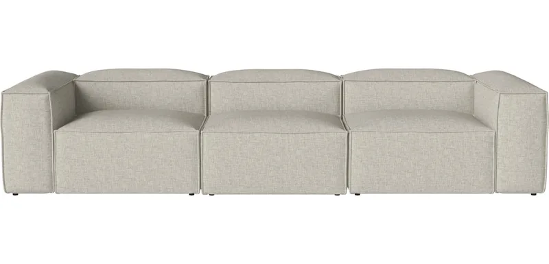 Cosima 3 Modules diepte 100 cm - klein Cosima by BOLIA in Nantes – Soepel weefsel, Sand – product photo