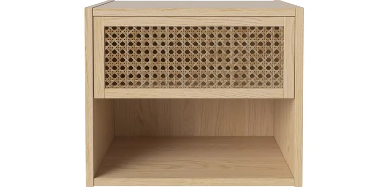 Cana Nachtkastje H 36 cm Cana by BOLIA in Witgepigmenteerd geolied eiken, fineer – product photo