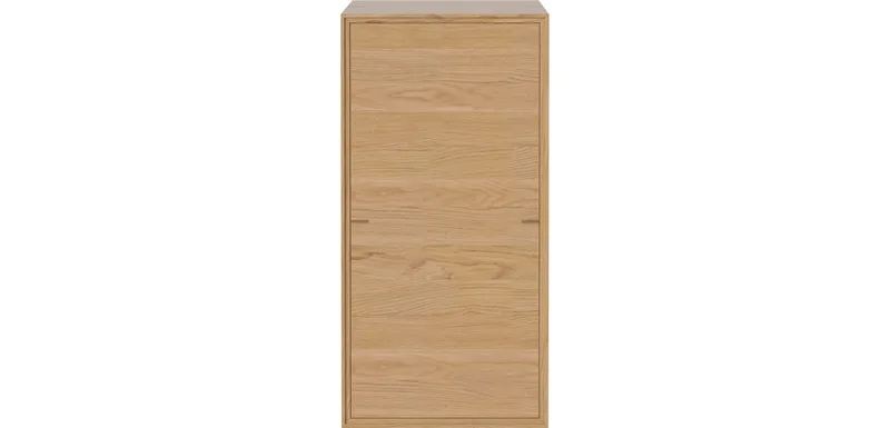 Vega kast 2 vakken - 70x35x35 cm Vega by BOLIA in Geolied eiken – product photo