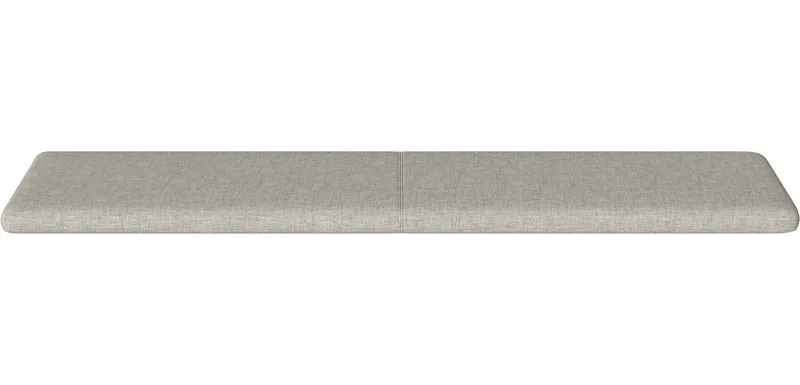 Graceful/Nord Bank Kussen 160 cm Graceful von BOLIA in Nantes – Soepel weefsel, Sand – Produktfoto