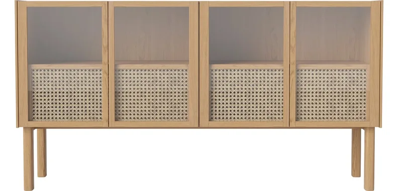 Cana dressoir Cana van BOLIA in Geolied eiken, fineer – productfoto