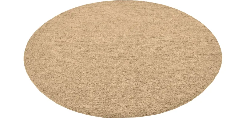 Tova vloerkleed - round Tova by BOLIA in Beige, Ø250 cm – product photo