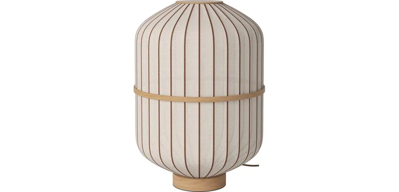 Lucén Vloerlamp - cylinder Lucén by BOLIA in Gelakt eiken – product photo