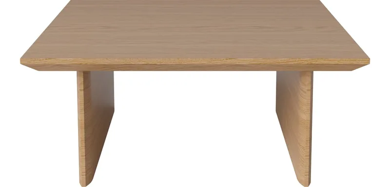 Podi salontafel Podi by BOLIA in Geolied eiken, Massief, 60 × 60 cm, 25 cm – interior photo