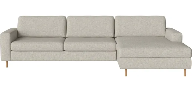 Scandinavia 3½-bank met chaise longue - rechts Scandinavia
