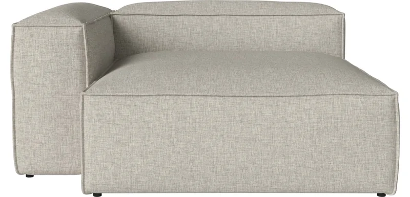 Cosima Grote Chaise Longue diepte 120 cm - links Cosima by BOLIA in Nantes – Soepel weefsel, Sand – product photo
