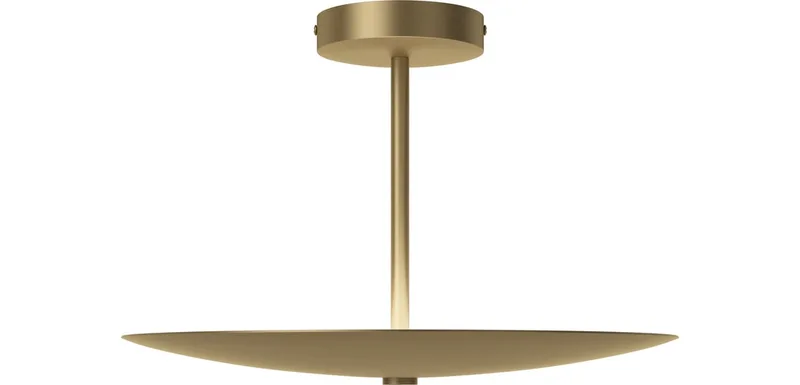 Reflection plafondlamp Reflection by BOLIA in Ø40 cm, Messing gelakt aluminium – product photo