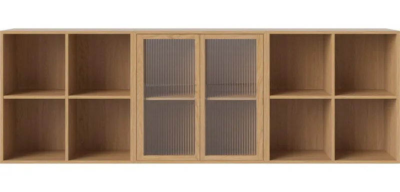 Case Plankencombinatie 18 Case de BOLIA en Geolied eiken, fineer – photo d’ambiance