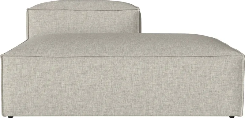 Cosima Module diepte 120 cm m. open uiteinde - rechts Cosima de BOLIA en Nantes – Soepel weefsel, Sand – photo du produit