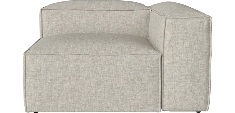 Cosima Combihoek diepte 100 cm - rechts Cosima by BOLIA in Nantes – Soepel weefsel, Sand – product photo